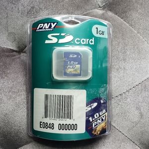 New PNY 1.0 GB SD Card